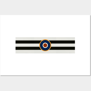 D-Day Stripes with RAF Roundel (Horizontal) Posters and Art